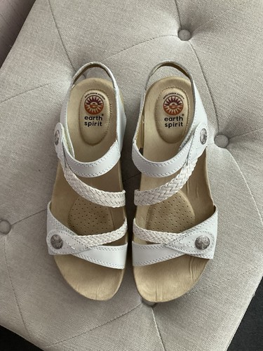 Earth spirit white leather - earth,
