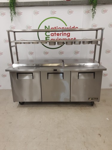 Used true three door counter - true,
