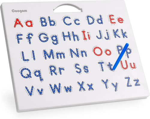 Magnetic letters practicing - magnetic,