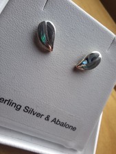 925 Sterling Silver Abalone
