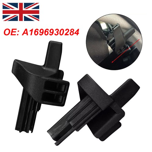 Parcel shelf plastic clips - 2x,