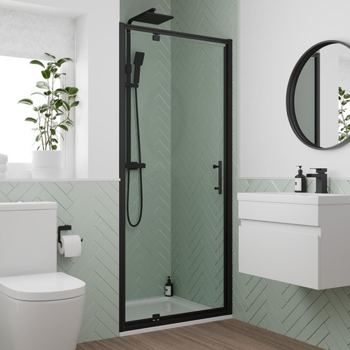 Avox pivot shower door - avox, 900mm