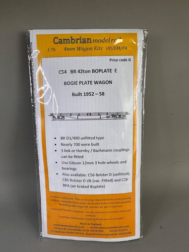 Cambrian c54 42ton boplane - c54, br