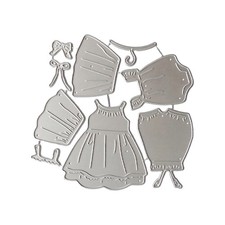 Bows Metal Die Cuts Dress