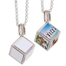 10x sublimation blank dice - blank,