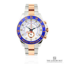 Rolex Yacht-Master II 116681- 2014, Full Set 44mm White Dial