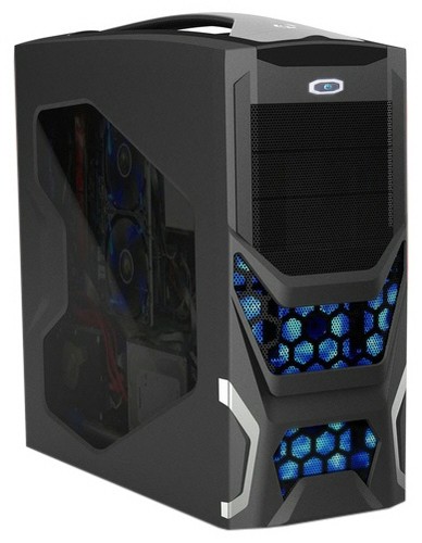 Black gaming atx - black,