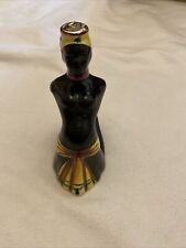 Vintage 1960s Drioli Marmaca African Female Small Liqueur Bottle