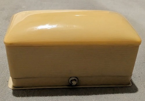 1930s bakelite rectangular - ,