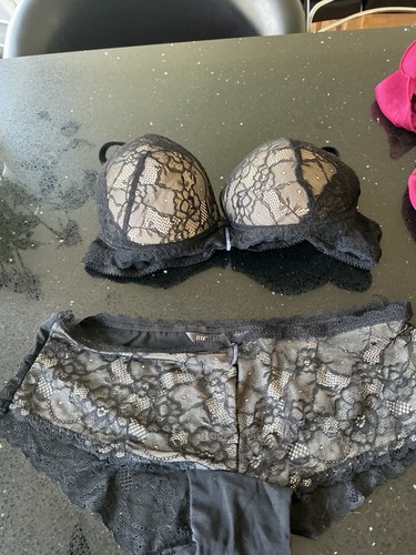 Brand new black lace bra38b - brand,