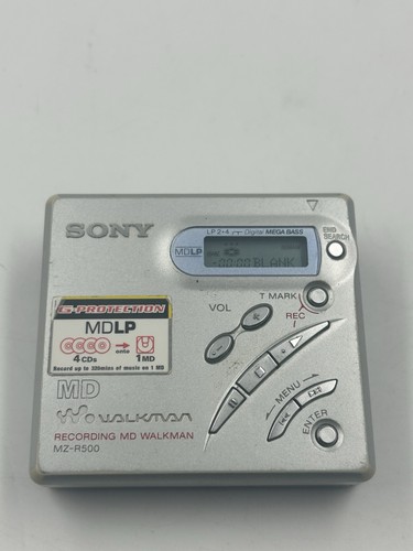 Sony walkman r500 minidisc - walkman, mz-r500