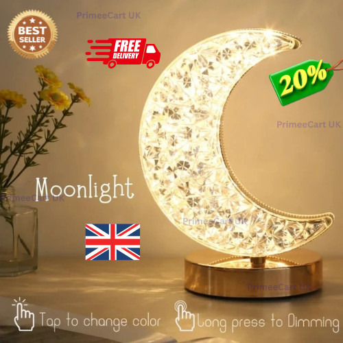 Table lamp crystal - table, light