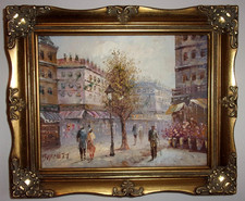 Vintage Oil Painting Art ~