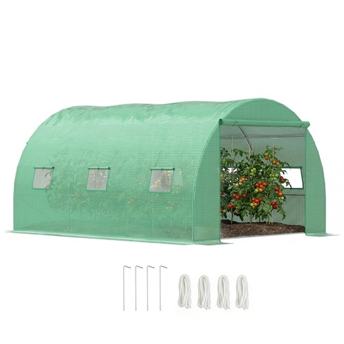 Outsunny tunnel greenhouse - outsunny, w/