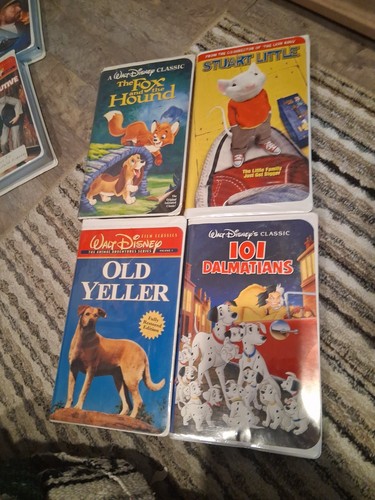 Walt disney vhs lot kids - of, 4