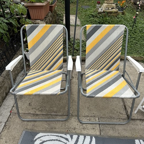 Pair vintage retro striped - vintage,