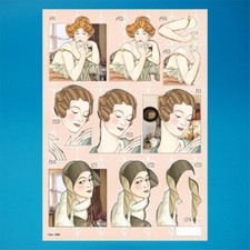 Art Deco A4 Die Cut 3D