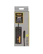 Halfords Power Inverter 200w Mains Power -USB 2. & USB-C Phone & Tablet Charging