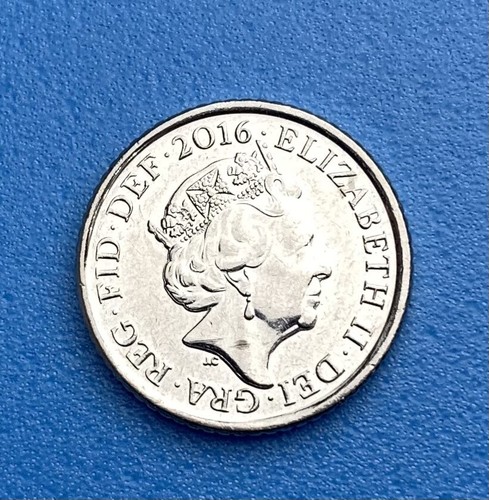 Double sided coin 5 pence - 5p, /