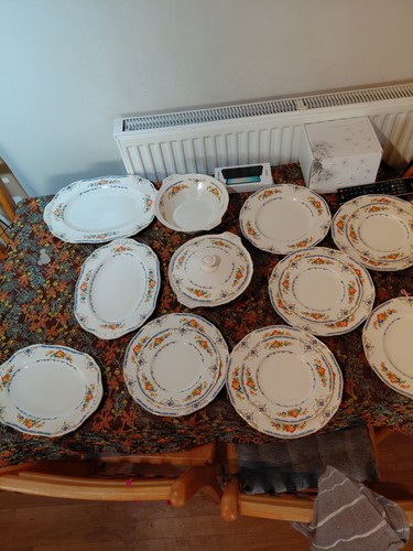 Alfred meakin dinner service - alfred,