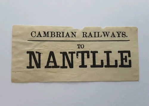 Cambrian railways luggage - railways,