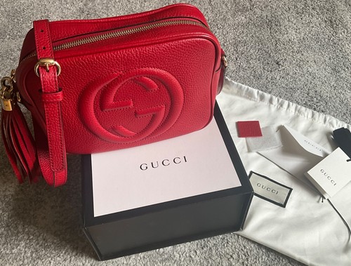 Authentic gucci soho disco red - authentic,