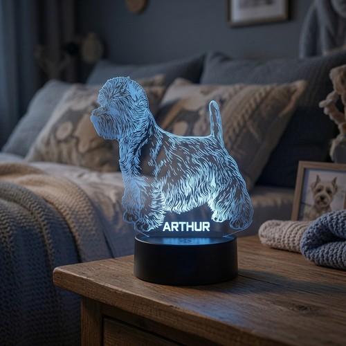 Dog night light - night, personalised