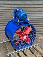 Car paint spray booth Fan 3-Phase Belt Axial Extractor fumes 610mm 10,000cfm