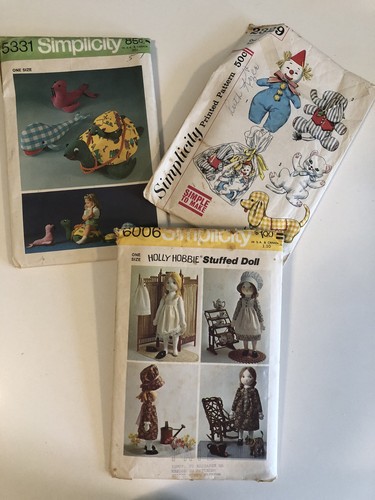 Lot vintage sewing patterns - vintage,