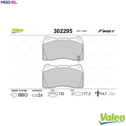 Brake pad set disc - brake,