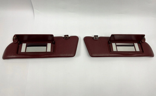 Illuminated sun visors - illuminated,