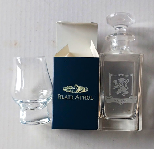 Blair athol glass - athol, whisky