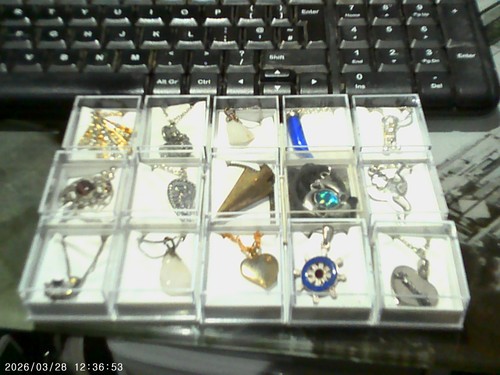 Job lot necklaces costume - job,