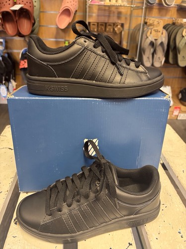 Black ladies kswiss lace - ladies,
