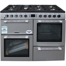 Leisure Cookmaster 100 cm Dual Fuel Range Cooker CK100F232S Silver 2 Ovens #2481