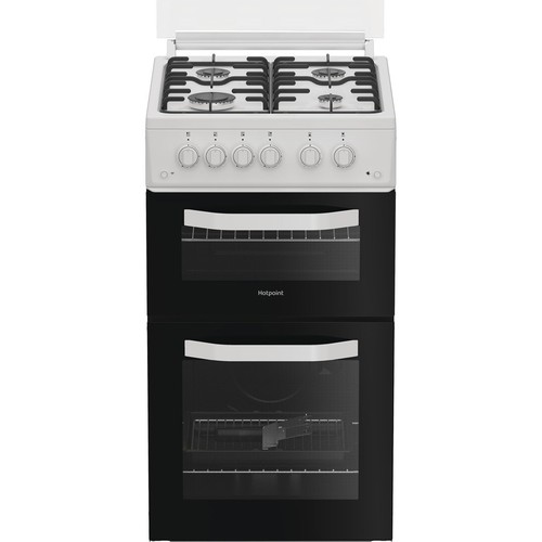 Hotpoint htg5gcwl gas cooker - gas,