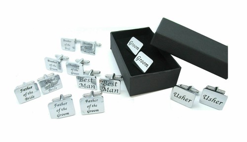 Engraved silver wedding mens - silver,
