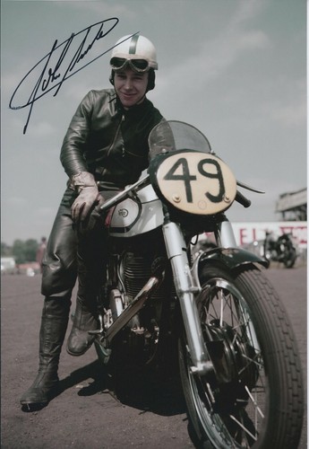 John surtees signed autograph - signed,