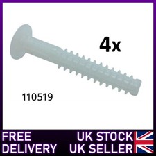 4x 110519 IKEA PLASTIC SCREW PIN MALM HEMNES BRIMNES TRYSIL FREE POST GENUINE
