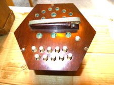 Klinghanthal 408 Anglo type 20+1 Button 6.25"  Concertina ..5 Fold..German ..GC