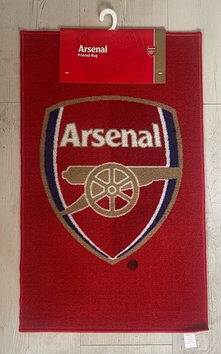 Arsenal red crest rug - arsenal,