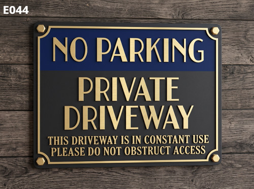 Parking metal signs - parking,