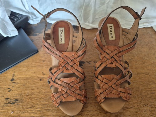 Dune london tan - tan, leather