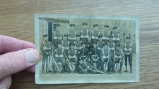 1923 ORIGINAL PHOTO POSTCARD CPL F J PARSON'S SQUAD GRENADIER GUARDS UNUSED
