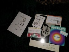 Lot Of Signed Autographs Tim