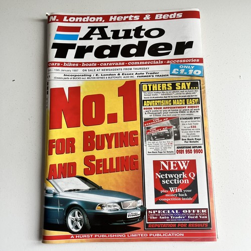 Auto trader magazine jan 1997 - auto,