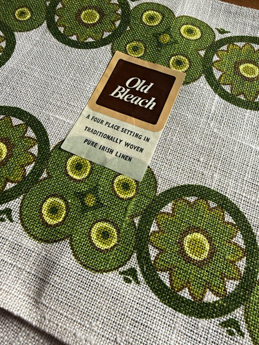 Placemats geometric old - old, bleach