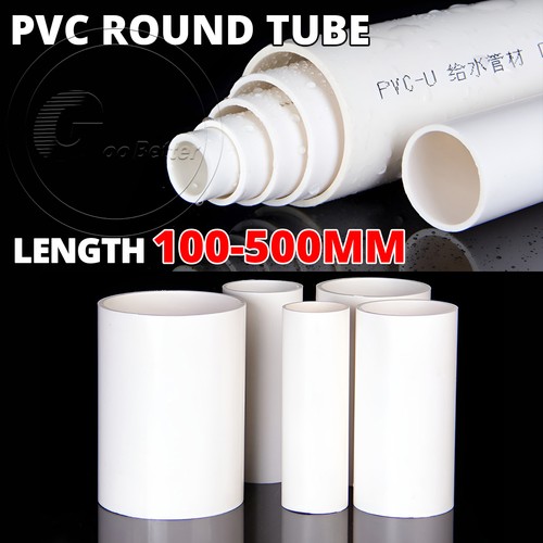 White pvc round tube pipe - tube,
