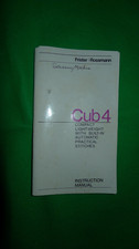 Frister Rossmann Cub 4 YC100 electric sewing machine instruction manual