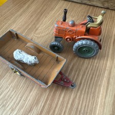 Dinky Tractor And Trailer  And